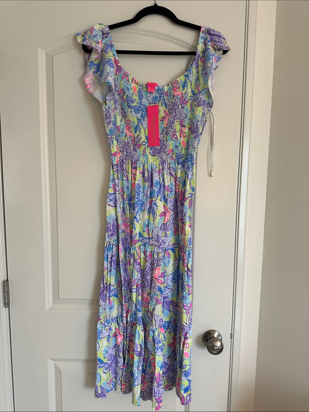 Lilly Pulitzer Jilly Dress in dew drop stay fly